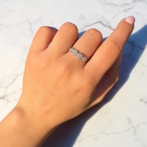 Anello CUORI DI LUCE